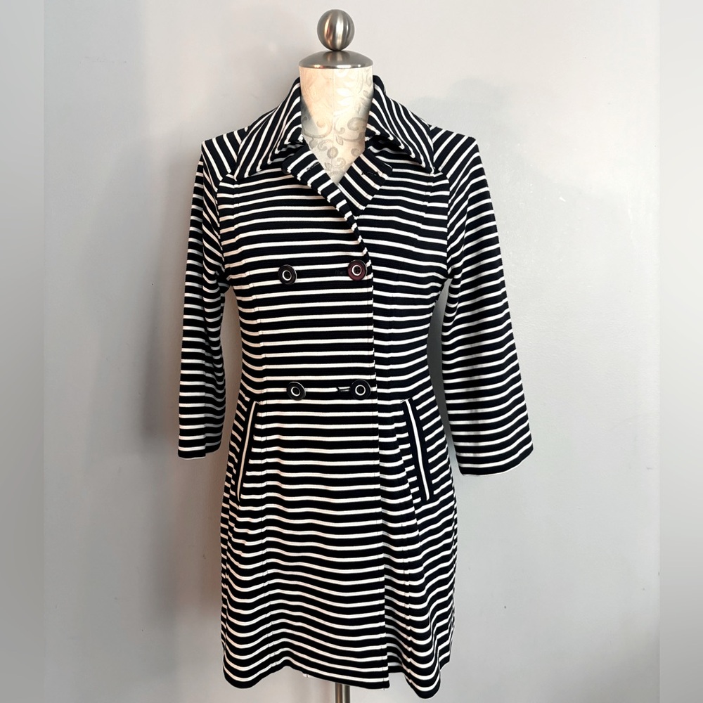 Cabi Maritime Trench Coat Size Small #H